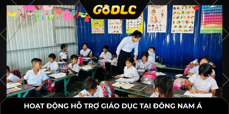 Hoạt động hỗ trợ giáo dục tại Đông Nam Á